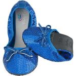 Női Textil Kék Scholl Balerina cipők akciósan 38-as méretben 