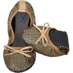 Női Textil Arany Scholl Balerina cipők akciósan 40-es méretben 