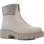 Strasszos Női Klasszikus Bézs Seastar Téli Bélelt Téli cipők Cipzáros kapoccsal akciósan 40-es méretben 