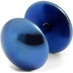 Férfi Kék Lucleon Bedugós fülbevalók Orvosi fém 