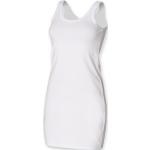 Női Lezser Elasztán Fehér Ujjatlan Testhezálló ruhák M-es 