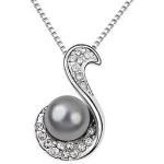 Silver Pearl kristályos gyöngy nyaklánc