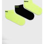 Női Elasztán Zöld Skechers Pamut zoknik 3 darab / csomag 43-es 