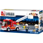 Sluban Fire – Kosaras tűzoltóautó építõjáték készlet