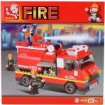 Sluban Fire - Nagy tartályos tűzoltóautó építõjáték készlet