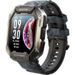 Smart Watch C20 ütésálló 5ATM vízálló outdoor sport okosóra - szürke terepmintás