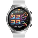 Smart Watch Q8 pulzusmérõs telefonfunkciós okosóra - fehér