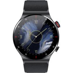 Smart Watch QW33 magyar nyelvű okosóra Bluetooth telefon funkciókkal - fekete
