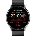 Smart Watch ZL02 pulzus és véroxigénszint mérõs okosóra - fekete