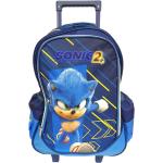 Sonic a sündisznó Speed gurulós iskolatáska, táska 46 cm
