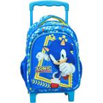 Sonic a sündisznó Rush gurulós ovis hátizsák, táska 30 cm