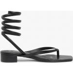 Spiral gladiator sandals - Black