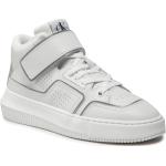 Sportcipõ Calvin Klein Jeans Chunky Cupsole Laceup Mid M YW0YW00811 White/Silver 0LC