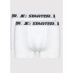 Férfi Fehér Starter Sztreccs boxerek 2 darab / csomag akciósan S-es 