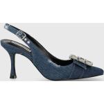 Női Lezser Textil Kék Steve Madden Tűsarkú cipők - Hegyes orral 36-os méretben 