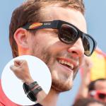 Női Sportos Acél Fekete Sunfold Polarizált napszemüvegek akciósan 