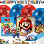 Super Mario Mushroom World party szett 60 db-os