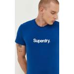 Férfi Klasszikus Kék SUPERDRY Pólók S-es 