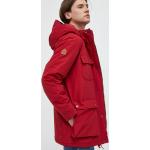Férfi Nylon Piros SUPERDRY Bélelt Átmeneti & Tavaszi kabátok Fenntartható forrásból akciósan L-es 
