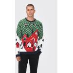 Férfi Zöld Only & Sons Sweater-ek Karácsonyra akciósan S-es 