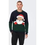 Férfi Sötétkék árnyalatú Only & Sons Sweater-ek Karácsonyra akciósan M-es 