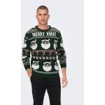 Férfi Zöld Only & Sons Sweater-ek Karácsonyra akciósan S-es 