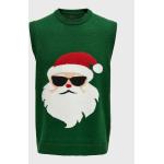 Férfi Zöld Only & Sons Sweater-ek Karácsonyra akciósan XL-es 