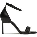 Designer Női Bőr Fekete Calvin Klein Tűsarkú cipők akciósan 40-es méretben 