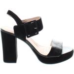 Női Fekete Geox Magassarkú cipők - 9 cm fölötti sarokkal akciósan 