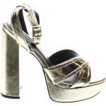 Női Arany RIVER ISLAND Magassarkú cipők - 9 cm fölötti sarokkal akciósan 