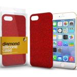 Szilikon tok (Diamond) - Piros - Apple iPhone 11 készülékhez