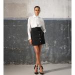 Női Elegáns Fekete Karl Lagerfeld Mini Miniszoknyák L-es 