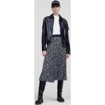 Női Poliészter Fekete Karl Lagerfeld Bélelt Rakott szoknyák Fenntartható forrásból S-es 