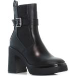 Női Romantikus Fekete Tamaris Téli cipők Csatos kapoccsal - 9 cm fölötti sarokkal akciósan 40-es méretben 