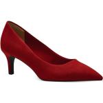 Női Textil Cseresznye árnyalatú Tamaris Zárt magassarkú cipők akciósan 37-es méretben 