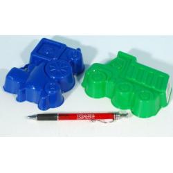 Teddies Homokozó formák műanyag 13 cm