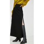 Designer Női Elasztán Fekete The Kooples Maxi Hosszú szoknyák M-es 