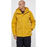 Férfi Nylon Sárga The North Face Bélelt Átmeneti & Tavaszi kabátok Fenntartható forrásból - Vízálló - Lélegző S-es 