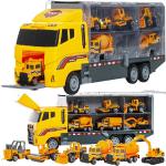 Műanyag Színes Közlekedés Játék kamionok 2 - 3 éves korig 