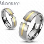 Arany Ekszer eshop Titánium gyűrűk 63 