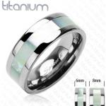 Ezüst Ekszer eshop Titánium gyűrűk 49 