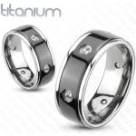 Ezüst Ekszer eshop Titánium gyűrűk 61 