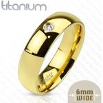 Fényes Arany Ekszer eshop Titánium gyűrűk 49 