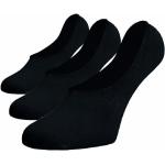 Női Elasztán Fekete Pamut zoknik 3 darab / csomag 46-os 
