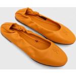 Női Lezser Bőr Narancssárga Tommy Hilfiger Elevated Balerina cipők 36-os méretben 