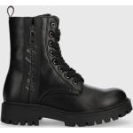 Gyerek Lezser Poliészter Fekete Tommy Hilfiger Téli cipők Fenntartható forrásból Cipzáros kapoccsal 30-as méretben 