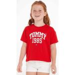 Lezser Piros Tommy Hilfiger Gyerek rövid ujjú pólók Fenntartható forrásból 6 éveseknek 