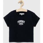 Feliratos Elasztán Sötétkék árnyalatú Tommy Hilfiger Gyerek pólók 152-es méretű 
