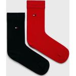 Elasztán Piros Tommy Hilfiger Gyerek zoknik 2 darab / csomag 