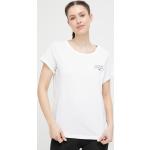 Női Feliratos Fehér Tommy Hilfiger Kereknyakú Feliratos pólók Fenntartható forrásból M-es 